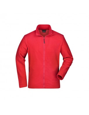 Classic fleece jacket with stand-up collar