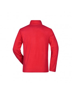 Classic fleece jacket with stand-up collar