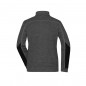 Easy-care knitted fleece jacket for work and leisure time