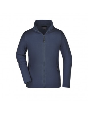 Classic fleece jacket with stand-up collar