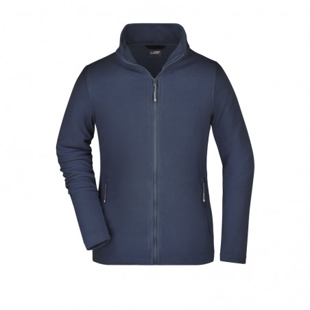 Classic fleece jacket with stand-up collar