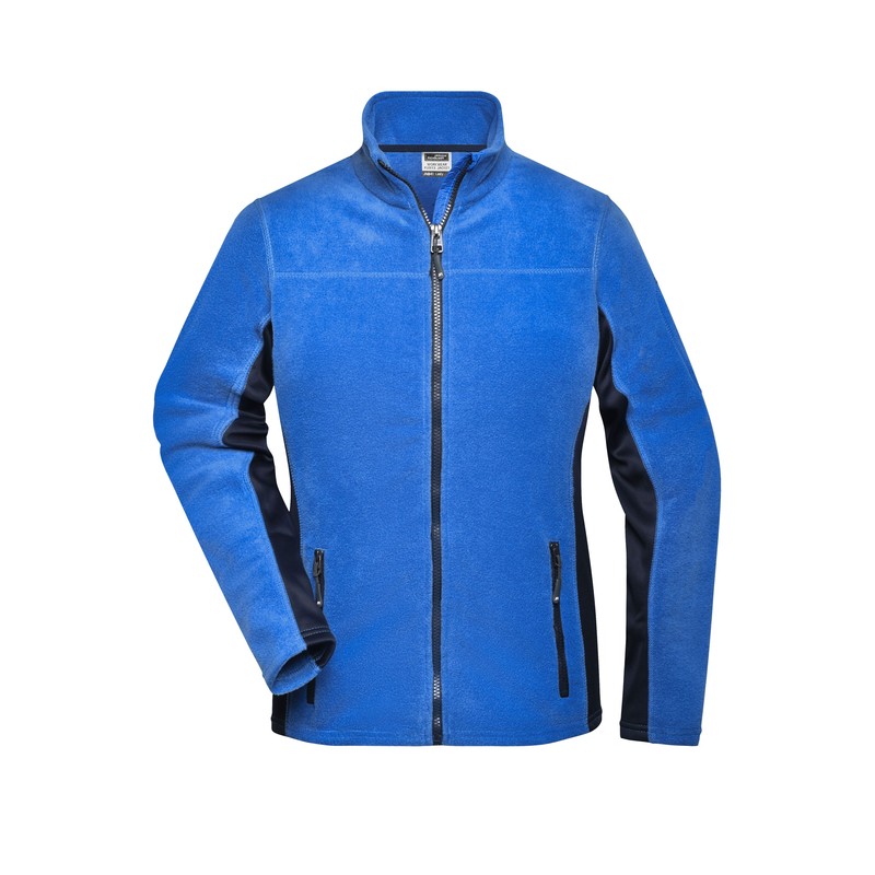 Durable Fleece Jacket in mixed fabrics