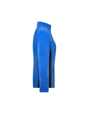 Durable Fleece Jacket in mixed fabrics