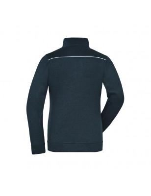 Easy-care knitted fleece jacket