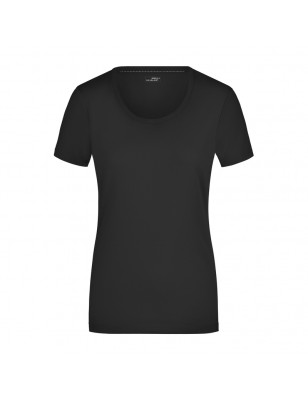 T-shirt made of soft elastic single jersey