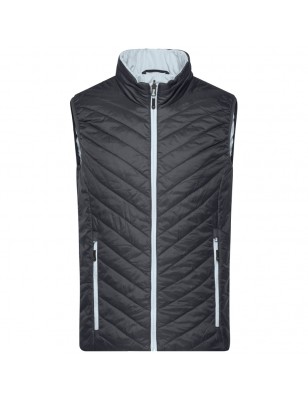 Light reversible vest with DuPont SoronaŽ padding (renewable, organic raw material)