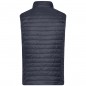 Light reversible vest with DuPont SoronaŽ padding (renewable, organic raw material)