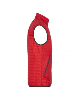 Padded vest with DuPont SoronaŽ padding (renewable, organic