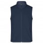 Softshell vest for promotion and leisure