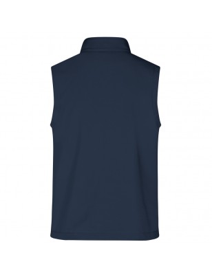 Softshell vest for promotion and leisure