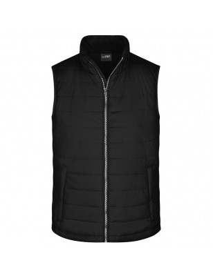 Light, padded quilted vest