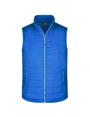 Light, padded quilted vest