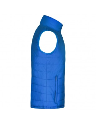 Light, padded quilted vest