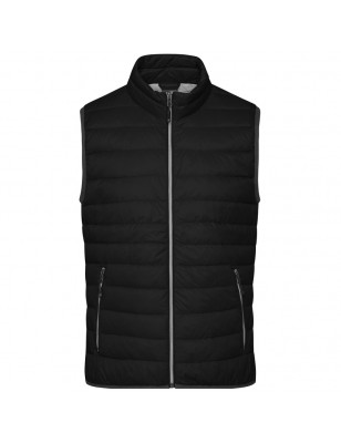 Light down vest in classic design