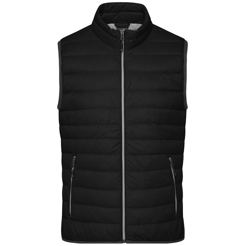 Light down vest in classic design