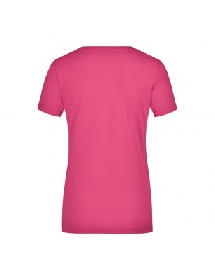 T-shirt made of soft elastic single jersey