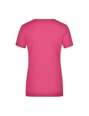 T-shirt made of soft elastic single jersey