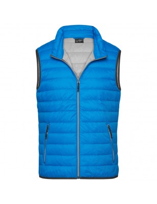 Light down vest in classic design