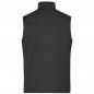 Classic softshell vest in sporty design made of recycled polyester