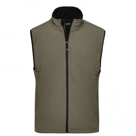 Functional vest made of softshell