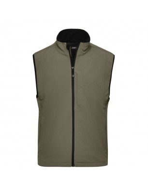 Functional vest made of softshell