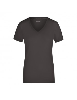 T-shirt made of soft elastic single jersey