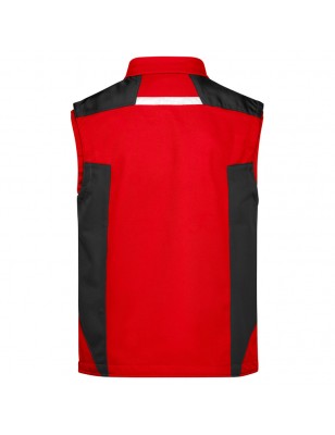 Professional softshell vest with high-quality features