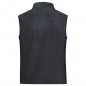 Durable fleece vest in material mix