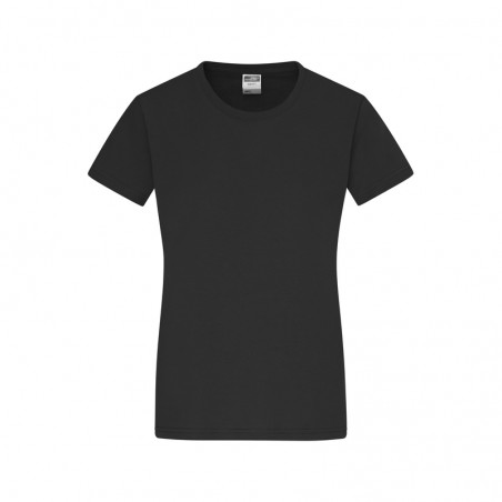 Waisted round neck T-shirt