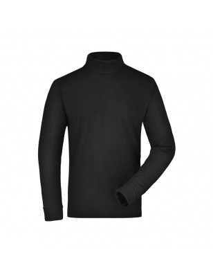 Casual polo neck sweatshirt