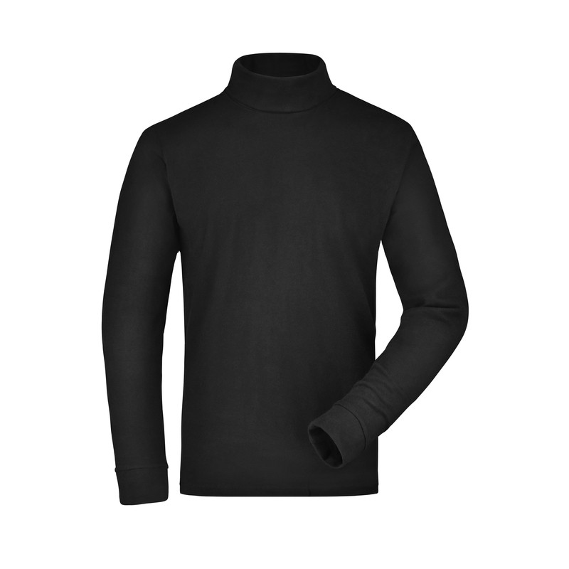 Casual polo neck sweatshirt