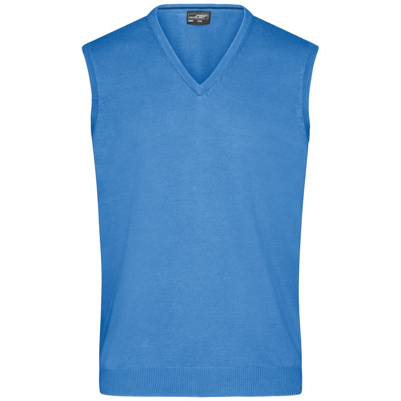 Classic cotton sleeveless pullover