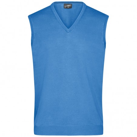 Classic cotton sleeveless pullover