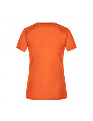 Waisted V-neck T-shirt