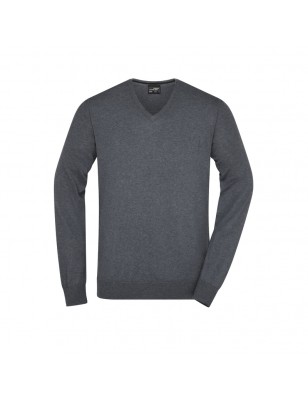 High-quality pullover with silk/cashmere content