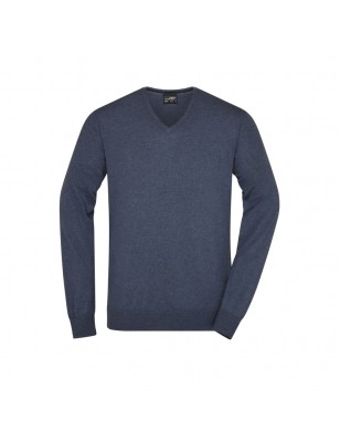 High-quality pullover with silk/cashmere content