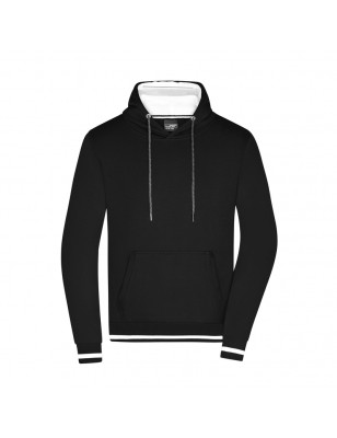 Hooded sweatshirt in trendy design