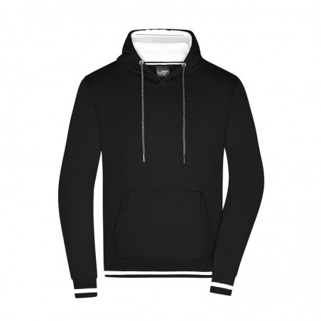 Hooded sweatshirt in trendy design