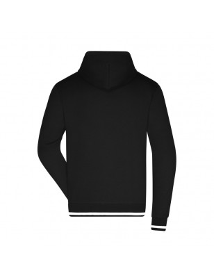 Hooded sweatshirt in trendy design