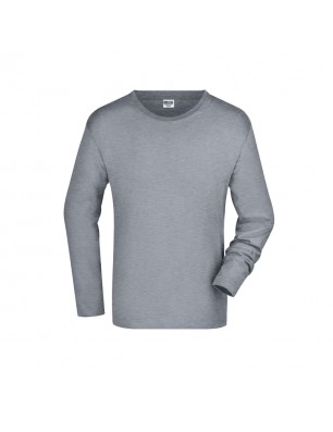 Long-sleeved T-shirt made of single jersey