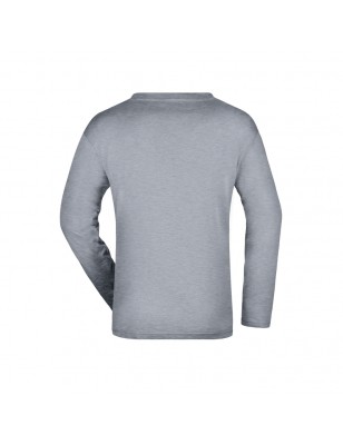 Long-sleeved T-shirt made of single jersey