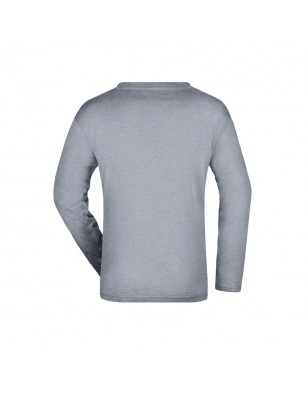 Long-sleeved T-shirt made of single jersey