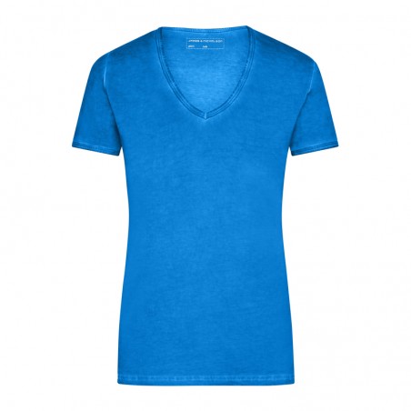 Trendy T-shirt with V-neck