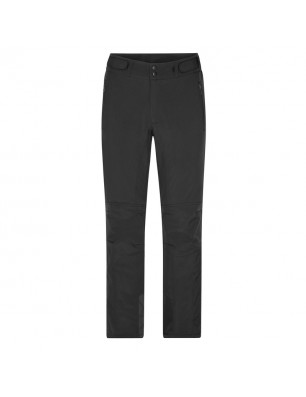 Elastic, padded softshell pants