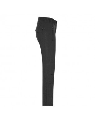 Elastic, padded softshell pants