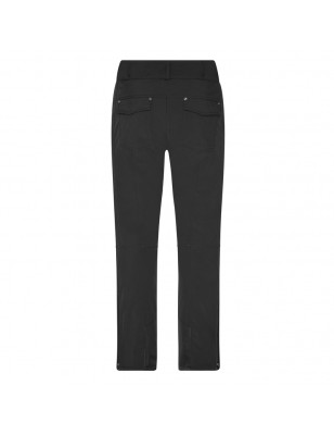 Elastic, padded softshell pants