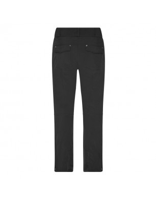 Elastic, padded softshell pants