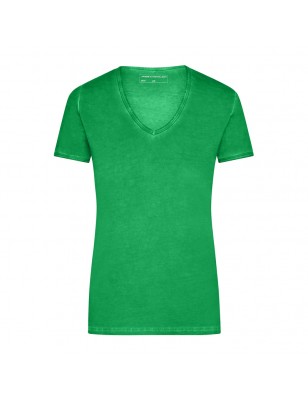 Trendy T-shirt with V-neck