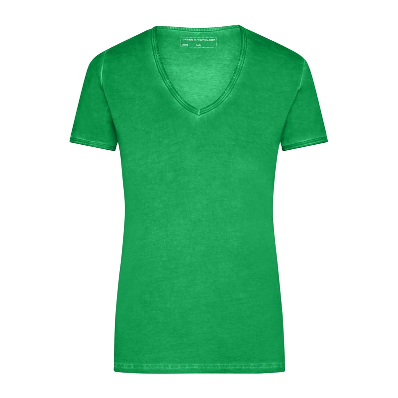 Trendy T-shirt with V-neck