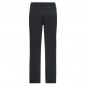 Elastic outdoor pants with slightly formed knee part